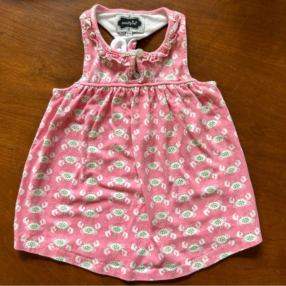 MudPie Baby Girl Top Size 9-12mo